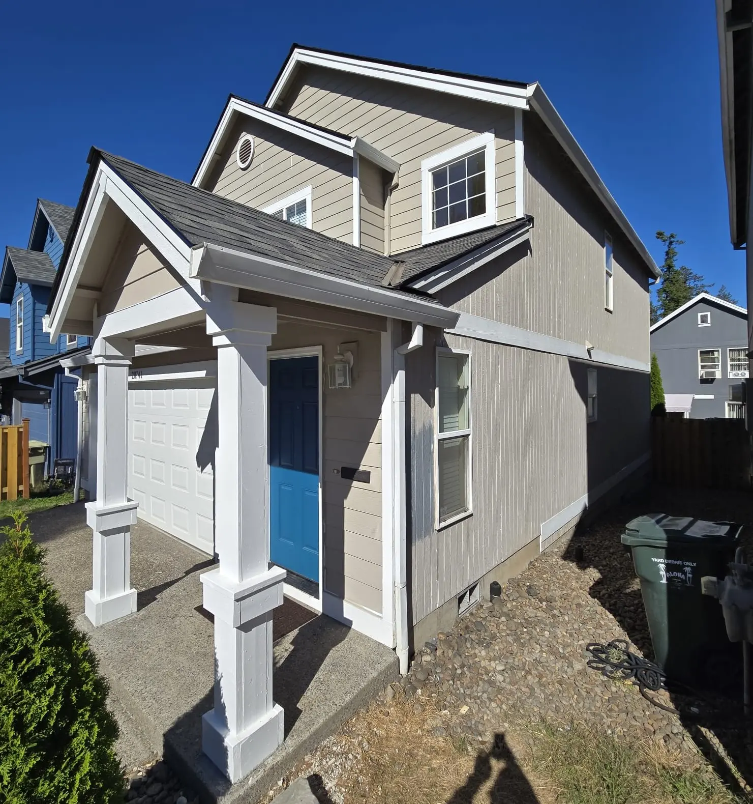 Professional exterior house painting in Vancouver WA by FRS Remodeling