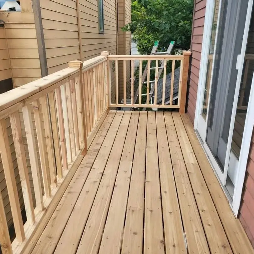 Custom wooden deck construction and installation in Vancouver WA